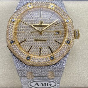 Replica Audemars Piguet Royal Oak 15400OR.020 AMG Factory Gold Bezel - AR Replica Watches