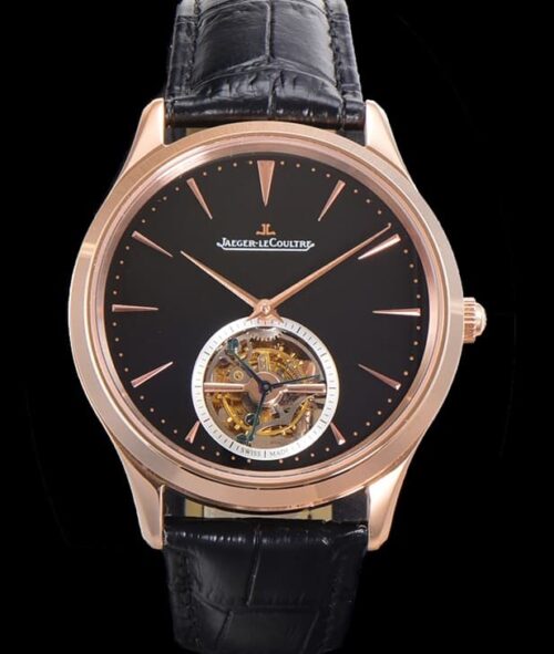 Replica Jaeger LeCoultre Master Ultra Thin Q1682412 RMS Factory Black Dial - AR Replica Watches