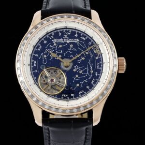 Replica Jaeger LeCoultre Master Control Tourbillon RMS Factory Gold Case - AR Replica Watches