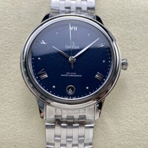Replica Omega De Ville 434.10.34.20.03.002 VS Factory Blue Dial - AR Replica Watches