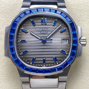 Replica Patek Philippe Nautilus 5711 GR Factory Diamond Bezel - AR Replica Watches