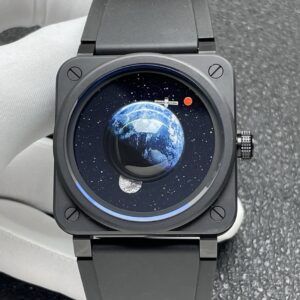 Replica Bell Ross Instruments BR03A-EMM-CE-SRB M+ Factory Black Strap - AR Replica Watches