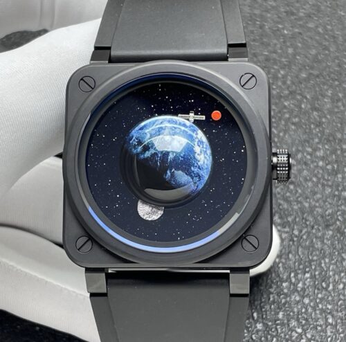 Replica Bell Ross Instruments BR03A-EMM-CE-SRB M+ Factory Black Strap - AR Replica Watches