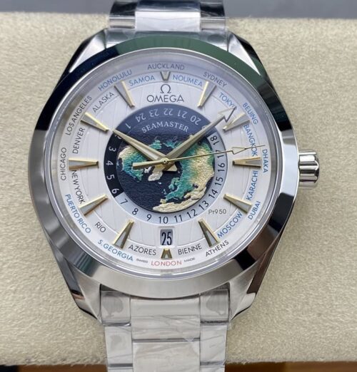 Replica Omega Seamaster 220.93.43.22.99.001 N1 Factory Silver Dial - AR Replica Watches