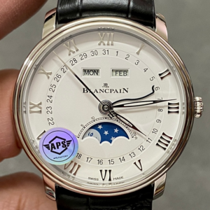 Replica Blancpain Villeret 6654A-1127-55B APS Factory Moon Phase - AR Replica Watches