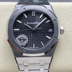 Replica Audemars Piguet Royal Oak 15500ST.OO.1220ST.03 APS Factory Black Dial - AR Replica Watches