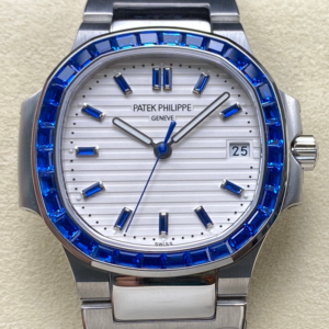Replica Patek Philippe Nautilus 5711 GR Factory Blue Diamond - AR Replica Watches