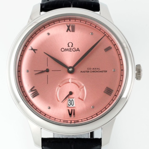 Replica Omega De Ville 434.13.41.21.10.001 MKS Factory Pink Orange Dial - AR Replica Watches