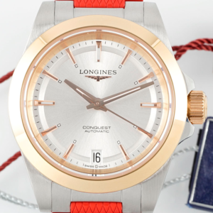 Replica Longines Concas L3.430.5.72.9 AF Factory Red Strap - AR Replica Watches