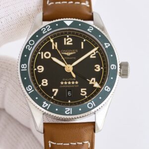 Replica Longines Spirit L3.802.4.63.2 TW Factory Brown Strap - AR Replica Watches