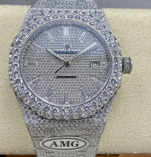 Replica Audemars Piguet Royal Oak 15400ST.012 AMG Factory Silver - AR Replica Watches