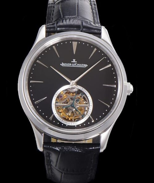 Replica Jaeger LeCoultre Master Ultra Thin Q1682413 RMS Factory Black Strap - AR Replica Watches