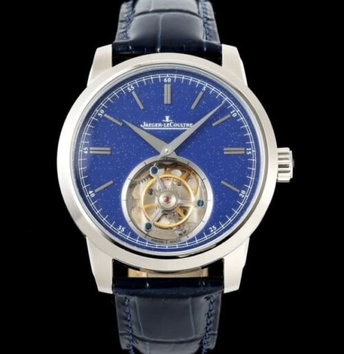 Replica Jaeger LeCoultre Master Control 16634E0 RMS Factory Blue Strap - AR Replica Watches