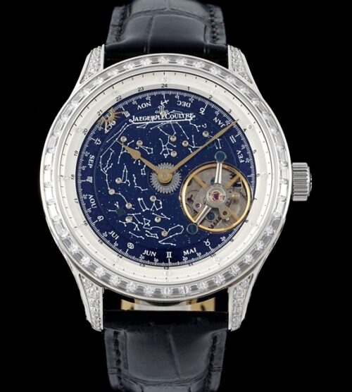 Replica Jaeger LeCoultre Master Control Tourbillon RMS Factory Leather Strap - AR Replica Watches