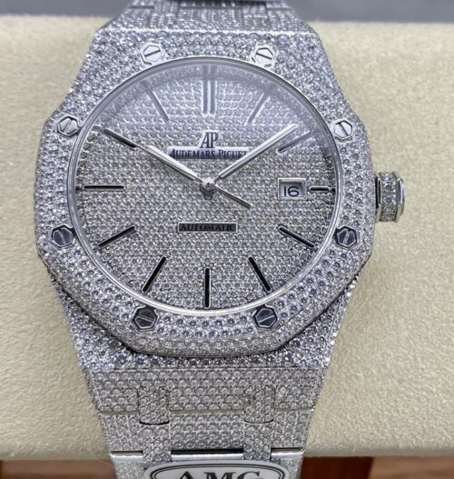 Replica Audemars Piguet Royal Oak 15400ST.010 AMG Factory Silver Strap - AR Replica Watches