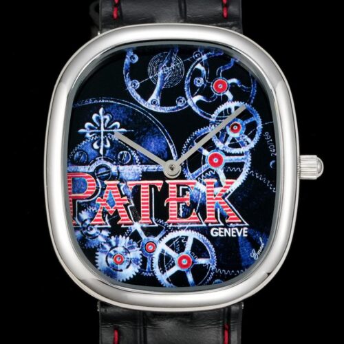 Replica Patek Philippe Golden Ellipse 5738-50G-033 TW Factory Gear Pattern Dial - AR Replica Watches