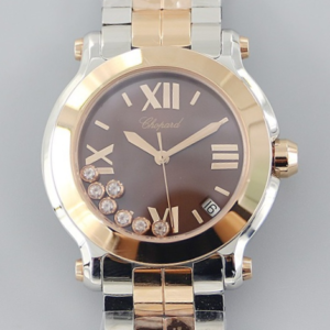 Replica Chopard Happy Diamonds 278488-9003 YF Factory Two-tone Strap - AR Replica Watches