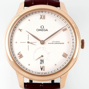 Replica Omega De Ville 434.53.41.21.02.001 MKS Factory Dark Brown Strap - AR Replica Watches