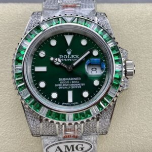 Replica Rolex GMT Master 116759 SAru-78212 AMG Factory Diamond Strap - AR Replica Watches