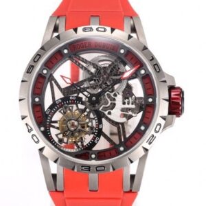 Replica Roger Dubuis Excalibur RDDBEX0479 NEW Factory Rubber Strap - AR Replica Watches