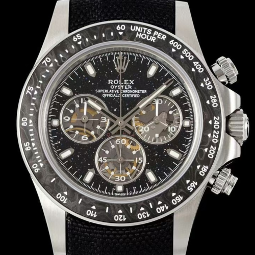 Replica Rolex Cosmograph Daytona DIW Factory Black Crystal Dial - AR Replica Watches
