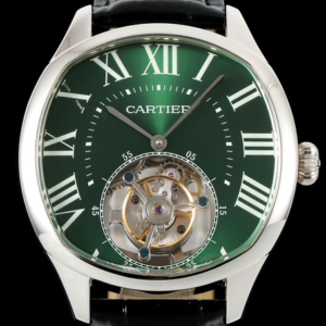 Replica Cartier Drive de Tourbillon W4100016 RMS Factory Green Dial - AR Replica Watches