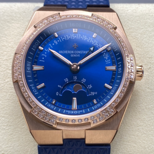 Replica Vacheron Constantin Overseas 4000V-B920 GR Factory Blue Strap - AR Replica Watches