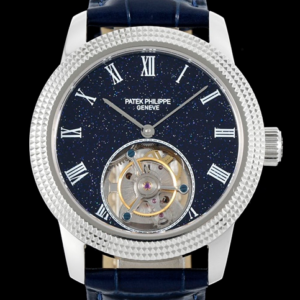 Replica Patek Philippe Grand Complications Tourbillon RMS Factory Blue Strap - AR Replica Watches