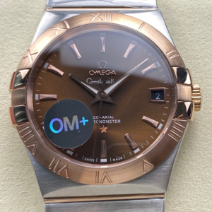 Replica Omega Constellation 123.20.38.21.13.001 OM Factory Dark Brown Dial - AR Replica Watches