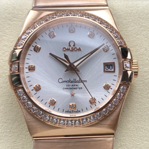 Replica Omega Constellation 123.55.38.21.52.001 OM Factory Diamond Hour Markers - AR Replica Watches