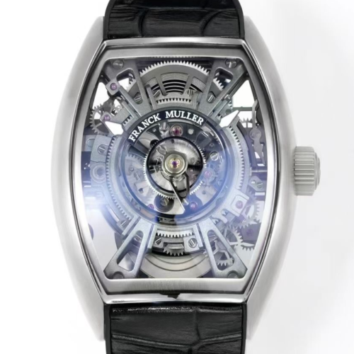 Replica Franck Muller Tourbillon CURVEX V45 NEW Factory Center Hollow - AR Replica Watches