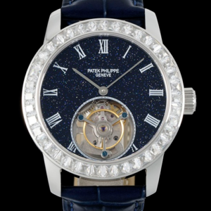 Replica Patek Philippe Grand Complications Tourbillon RMS Factory Blue Dial - AR Replica Watches