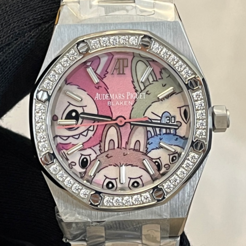 Replica Audemars Piguet Royal Oak Labubu collaboration OMF Factory Luminous - AR Replica Watches