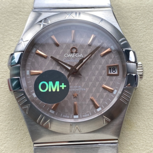 Replica Omega Constellation 123.10.38.21.06.002 OM Factory Silver-gray Dial - AR Replica Watches