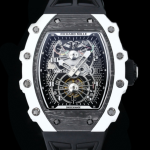 Replica Richard Mille Tourbillon RM21-01 RM Factory Carbon Fiber Case - AR Replica Watches