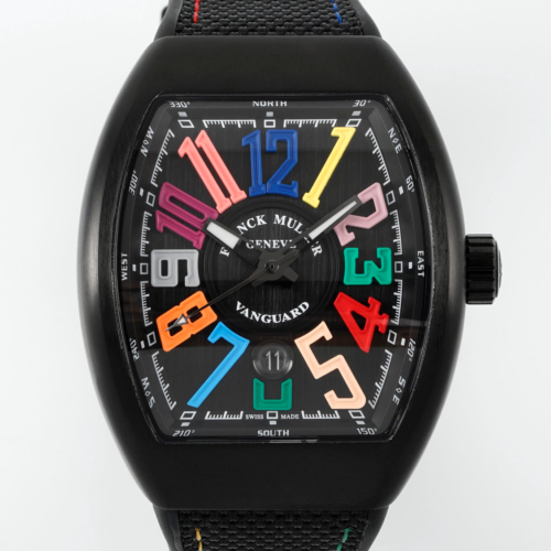 Replica Franck Muller Vanguard ABF Factory Color Hour Markers - AR Replica Watches