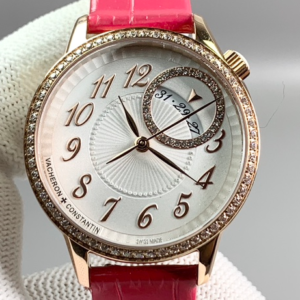 Replica Vacheron Constantin ÉGÉRIE 4605F-000R-B496 GR Factory V3 Pink Strap - AR Replica Watches