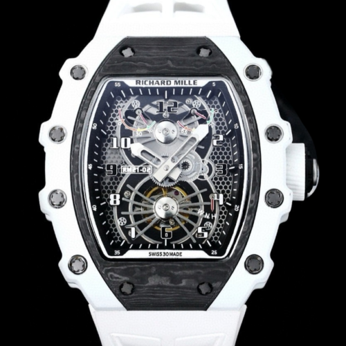 Replica Richard Mille Tourbillon RM21-01 RM Factory White Case - AR Replica Watches