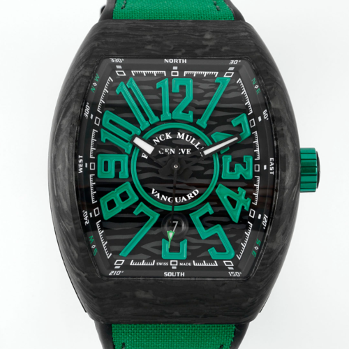 Replica Franck Muller Vanguard ABF Factory Carbon Fiber Case - AR Replica Watches