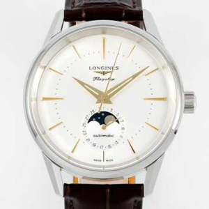 Replica Longines Flagship L4.815.4.78.2 APS Factory Lunar Phase - AR Replica Watche