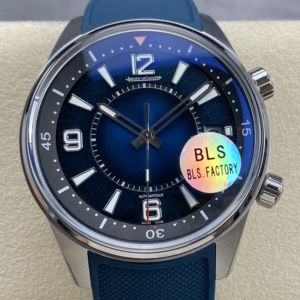 Replica Jaeger LeCoultre Memovox Polaris Q906868J BLS Factory Dark Blue Strap - AR Replica Watche