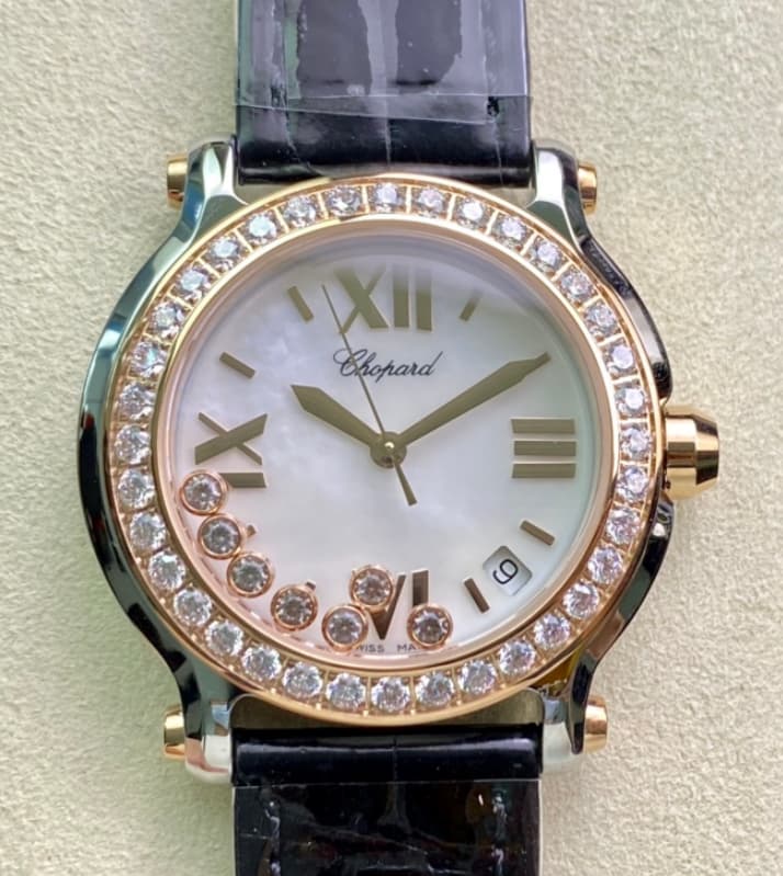 Replica Chopard Happy Diamonds 278582-6003 YF Factory Quartz Movement - AR Replica Watches