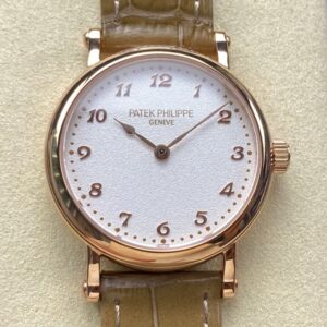 Replica Patek Philippe Calatrava 7200R-001 GS Factory Rose Gold Case - AR Replica Watches