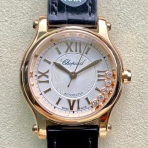 Replica Chopard Happy Diamonds 274893-5001 YF Factory Rose Gold - AR Replica Watches