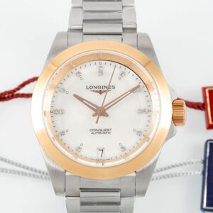 Replica Longines Concas L3.320.5.87.6 AF Factory Mother-Of-Pearl Dial - AR Replica Watches