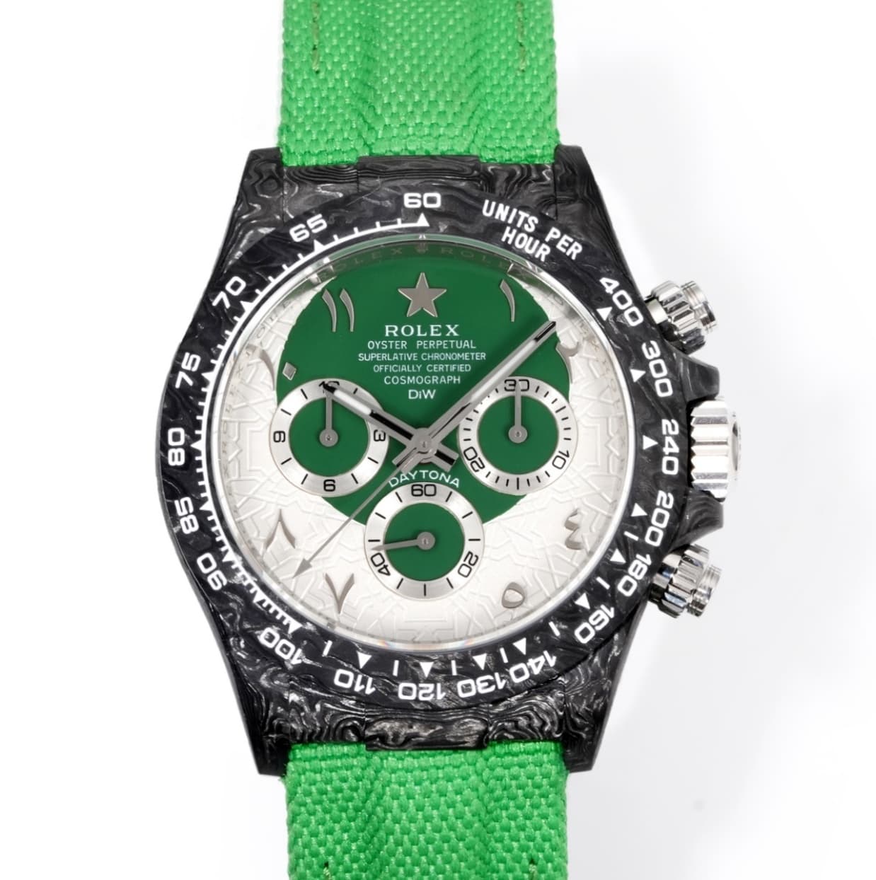 Replica Rolex Daytona 116500 TW Factory Green Strap - AR Replica Watches