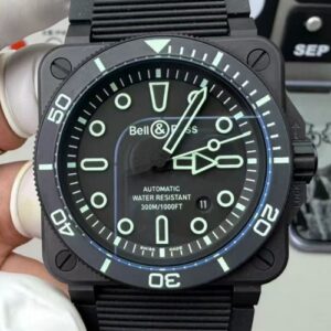 Replica Bell Ross INSTRUMENTS BR03A-D-OL-CE-SRB M+ Factory Date Display - AR Replica Watches