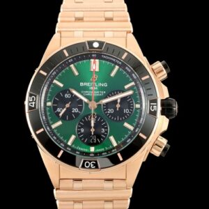 Replica Breitling Chronomat RB01361A1L1S1 TF Factory Rose Gold Strap - AR Replica Watches