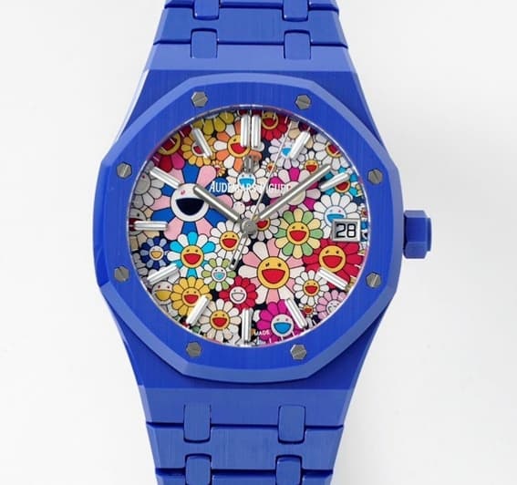 Replica Audemars Piguet Royal Oak 15500 APS Factory Blue Ceramics - AR Replica Watches