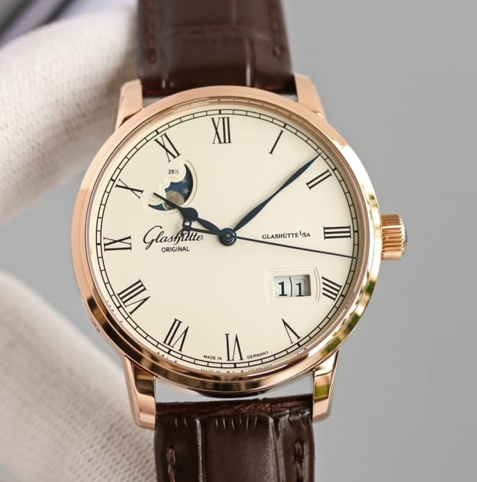 Replica Glashutte Senator 1-36-24-02-05-62 V9 Factory - AR Replica Watches